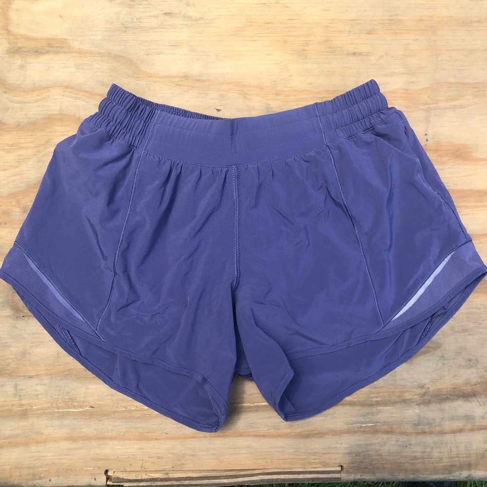 lululemon Hotty Hot Long Shorts purple size 8